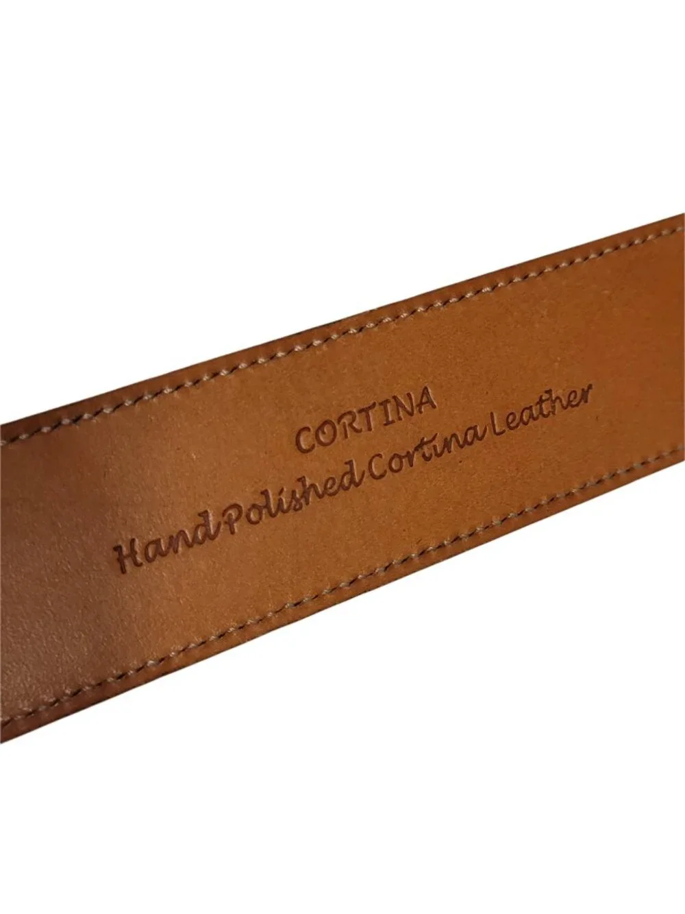 Trafalgar Cortina Leather Belt 1-3/16